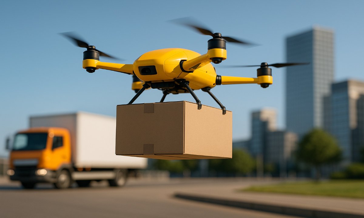 Autonomous Delivery Drones
